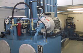 Crashanlage fertig montiert