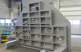 Vakuumkammer für die Folienbeschichtung Detail