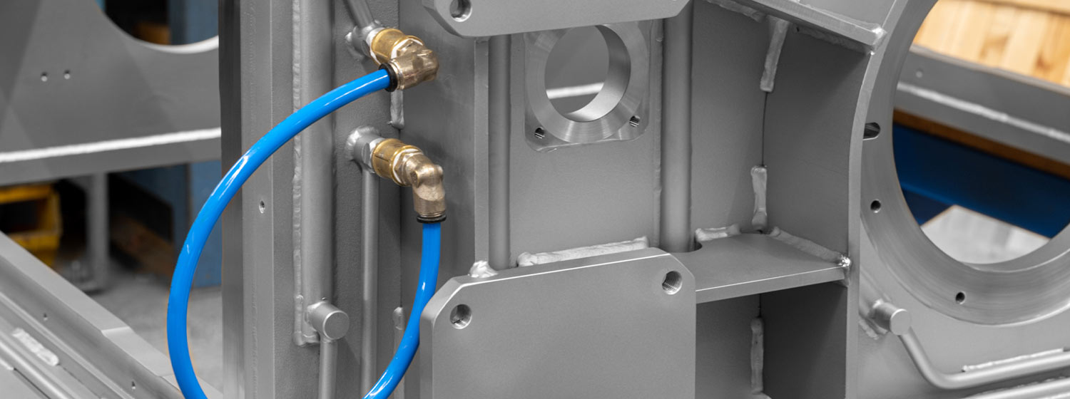 Baugruppe mit pneumatischen Anschlüssen