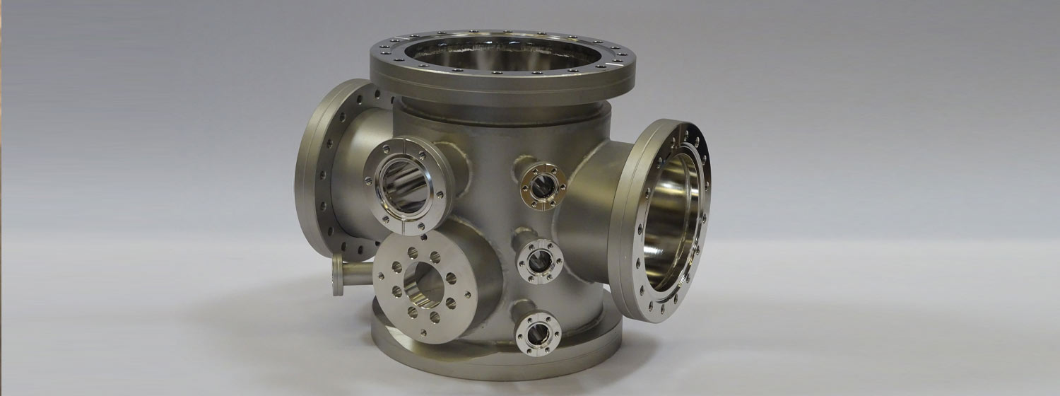 Fertig montierte Baugruppe für die Vakuumtechnik