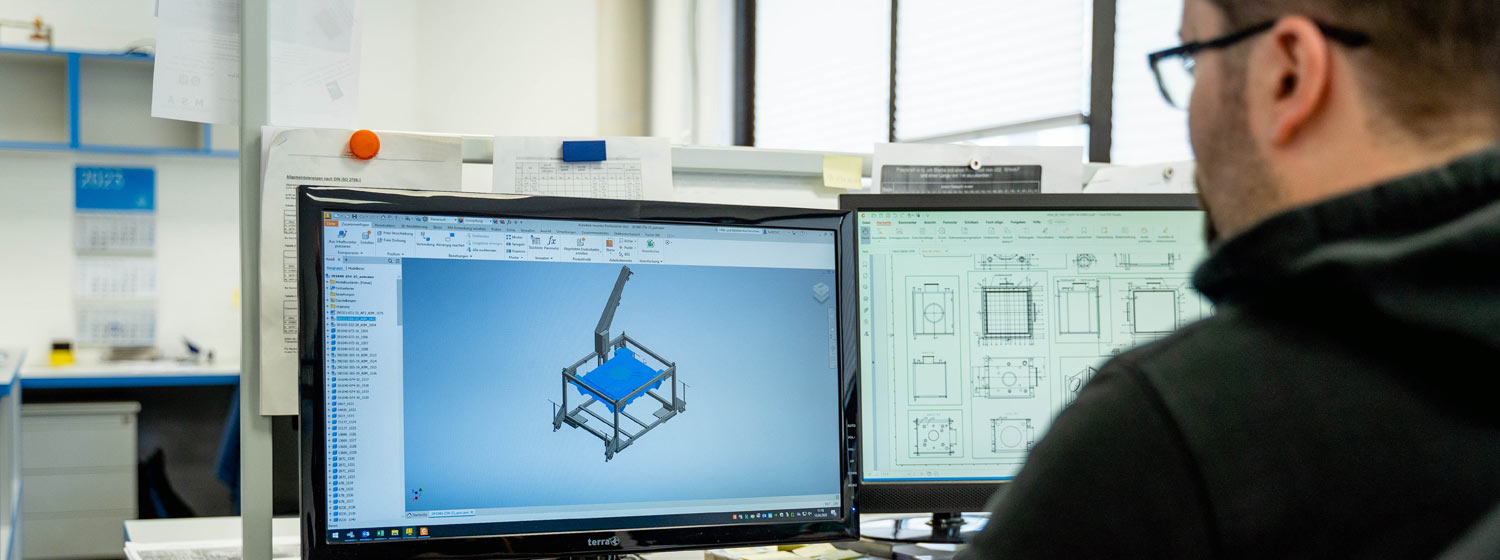 Konstruktion von Maschinenteilen am Computer