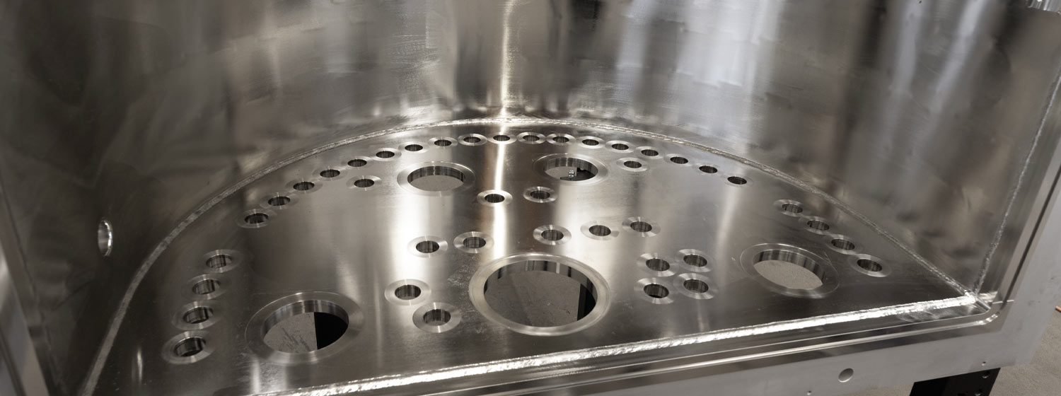 elektropolierte Oberfläche