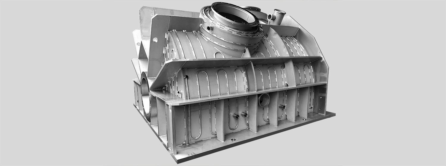 Fertiggestellte Vakuumkammer