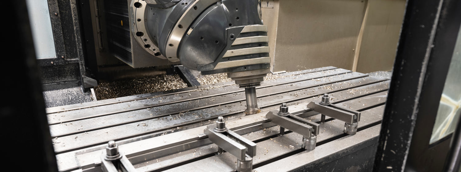 Fräsen eines Bauteiles