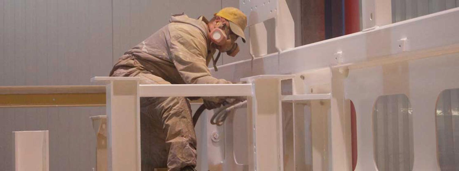 Oberflächenbehandlung im Anlagenbau