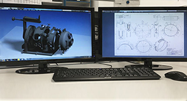 Konstruktion einer Vakuumkammer per CAD
